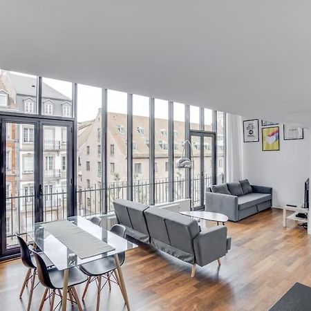 Le Loft Des Lumieres - Superbe Loft Lumineux Au Coeur De La Krutenau Apartman Strasbourg Kültér fotó